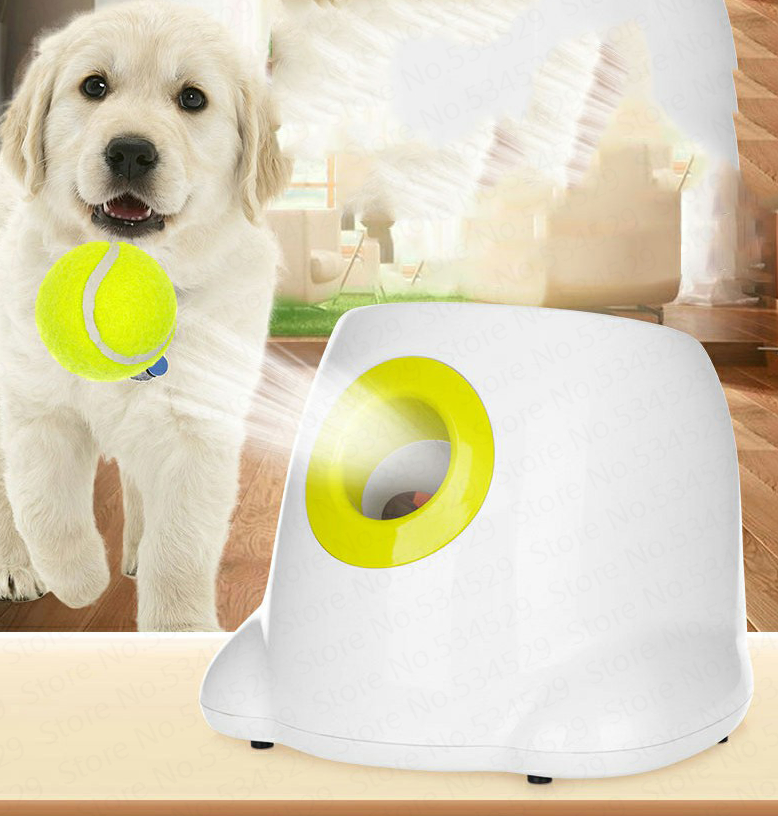 Automatic Dog Ball Launcher – Interactive Fetch Toy for Active Dogs