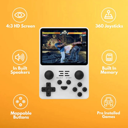 Retro Handheld Arcade Console – Portable Mini Gaming Machine