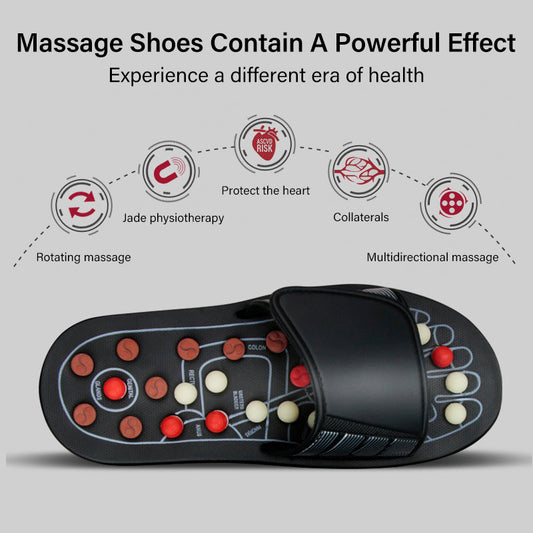 Acupressure Reflexology Slippers – Foot Massage Sandals for Pain Relief