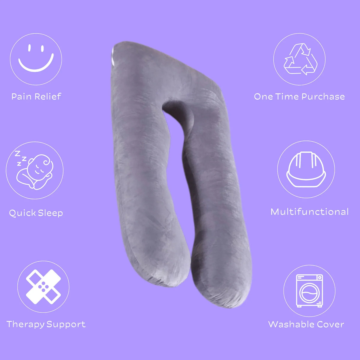 Cervical Sleep Therapy Pillow – Ergonomic Neck Support for Better Sleep